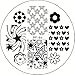 Born Pretty Nail Art Stamping Template Image Plate Star Flower