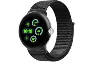 SimpleThings Nylonarmband für Google Pixel Watch 4 3 45MM Armband, Verstellbare Atmungsaktive Weiche Leichte Sportschlaufe für Google Pixel Watch 3/4 Armband 45MM für Herren und Damen