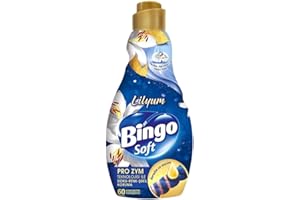 ‎SAYY Bingo Soft Konzentrierter Weichspüler Lovely – 1440 ml – Mit Keratin & Parfümeffekt – Für 60 Anwendungen – Lang anhaltender Duft (lily)