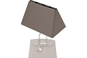 XYJG Wkładka do poduszki do torebki Hermes Birkin 20/25/30/35/40 torebek, luksusowa poduszka, utrzymująca kształt torby (BK30, szary Etoupe)