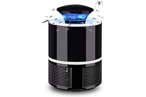 XINLIE Xnlie Lampada Antizanzare Elettrica USB Portatile con 6 Luci UV - Trappola per Zanzare Interno/Esterno, Insetticida per Mosche Insetti - Ideale per Casa, Giardino, Campeggio e Viaggi