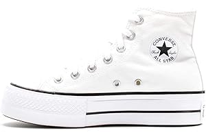 Converse Chuck Taylor Lift High Sneaker Bianca da Donna 560846C