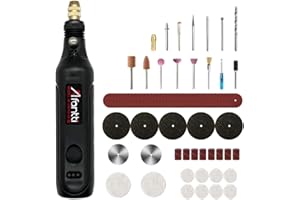 Afantti Kabelloses Multifunktionswerkzeug Akku Schleifmaschine Batterien Rotationswerkzeug Schleifer mit | 101 Zubehörteilen | für Metall Holz Glas Kunststoff Kleine Bastelarbeiten und Projekte