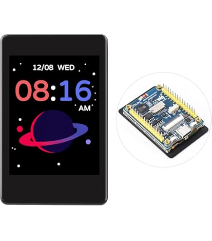 Placa De Desarrollo Waveshare ESP32-S3 Con Pantalla Táctil Capacitiva De 7" - WiFi, Bluetooth, Ideal Para Proyectos Home Assistant/Esphome