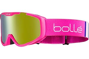 Bollé - Rocket, Blue & White Matte, Rosy Bronze, Small, Snow Goggles, Feminine, Children