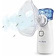 AccuSure Portable Mesh Nebuliser Machine With Box - Handheld Nebuliser Personal Inhalers For Breathing Problems For Travel, Home Daily Use