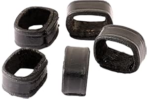 EXIONPRO Exion Leather Keepers Horse Bridle - Pack of 5 Replacement Bridle Keepers for Flash, Breastplate, Martingale, and Halters | Anti-Slip Top-Grain Leather