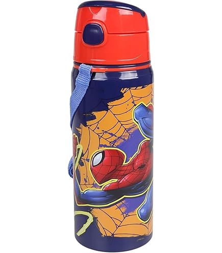 Borraccia Marvel Avengers 600ml In Alluminio – Polar Gear – Perfetta Per Scuola E Sport - 4