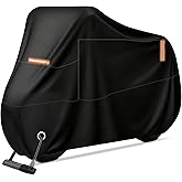 Funda para Moto Scooter, Cubierta de Moto Impermeable Protección Outdoor&Indoor, Funda Motocicleta Bicicletas a Prueba de Sol