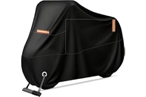 ZEPPHI Funda para Moto Scooter, Cubierta de Moto Impermeable Protección Outdoor&Indoor, Funda Motocicleta Bicicletas a Prueba de Sol Lluvia Polvo Viento Nieve Excremento de Pájaro, XXL, 245x105x125cm