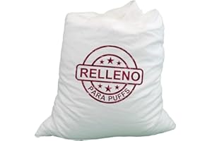 HAPPERS Relleno para Puff de Bolas de Poliestireno Ignífugas de Gran Densidad 200 litros