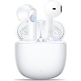 2023 Ecouteurs Bluetooth 5.3 Hi-FI Son Stéréo Écouteurs sans Fil à Réduction de Bruit ENC 4 Mic 36H Durée Lecture IPX6 Étanch