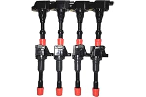 HZTWFC 8 Pack Rear and Front Ignition Coil OEM # 30520-PWA-003 30521-PWA-003 Fit for Honda Civic 7 8 VII VIII JAZZ FIT 2 3 II III 1.2 1.3 1.4