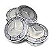 Produktbild 4 x Kappen Nabendeckel Felgendeckel Nabenkappen Logo Mercedes Benz-75 mm-Nieten Felgen Legierung – Klasse A B C Und CLA CLK