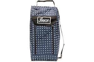 Wellington Boot Bag - Keep Hallway or Car Boot Tidy with Large Jileon Welly Bag (Navy Spot)