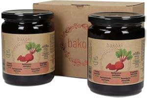 BAKOKI Premium Rebanadas de remolacha marinada, 2 x 480 g (paquete de 2)