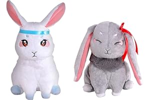 ISAKEN Nonno della Coltivazione Demonica, Bambole di Peluche Coniglio Mo Dao Zu Shi, Coniglio Cuscini Farciti Giocattolo per Fan Anime