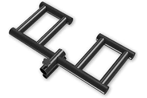 SENSHI JAPAN Viking - Accesorio multiagarre para pesas de minas terrestres | Se adapta a barras de 25 mm y 50 mm | Remo, prensa, accesorio de prensa de hombro