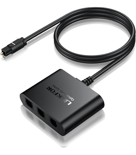 Splitter Audio Ottico 1 A 3 CAMWAY - Per Home Theatre, PS5, Xbox E Soundbar - Foto 9