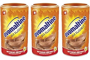 ‎OVOMALTINE Ovomaltine Getränkepulver Dose, 3er Pack (3 x 500 g)