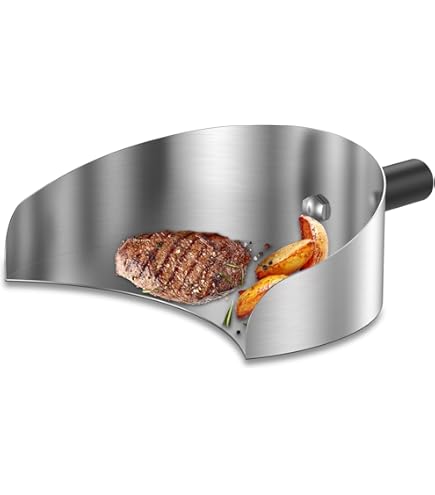 Döner Fleischfänger Aus Edelstahl - Praktische Schaufel Für Gyro & Kebab Vom Drehspieß