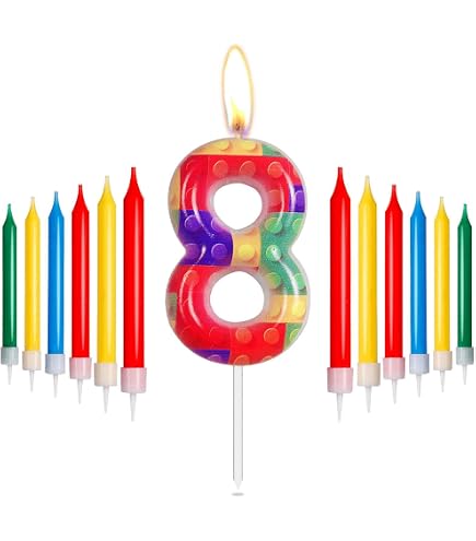 Candele verdi per 13° compleanno, 3D verde numero 13 candela per torta, decorazioni per 13° compleanno per ragazzi e ragazze, decorazioni per torte verdi, candela verde per torta per feste di