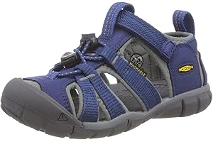 Keen SEACAMP II CNX I-RAVEN/YELLOW 1010000 Unisex-Kinder Sandalen