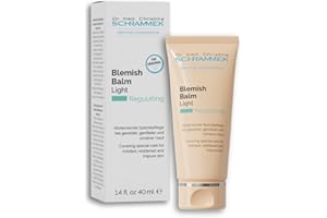 Blemish Balm Light (1.4 fl oz) - Covering Special Care for Irritated, Reddened & Impure Skin - The Original since 1967 - BB Cream - Tinted Face Moisturizer - Facial Skin Care - Dr. Schrammek