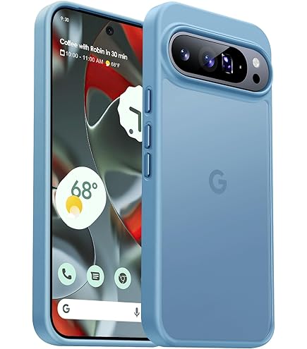 Kwmobile Case Compatible With Google Pixel 9 Pro Case - Protective Slim TPU Phone Cover - Soft Matte Finish - Lavender - View #7