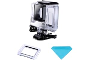 Suptig Estuche Protector Estuche Protector Lateral Abierto Carcasa Compatible para Gopro Hero 4 Hero 3/ Hero 3+