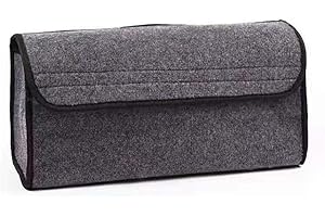Fablcrew Sac de Rangement Coffre Voiture Sacoche pour Coffre Voiture Universel,Sacoche de Coffre en Feutre pour Voiture