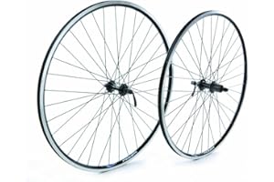Raleigh - Tru Build 700c Rim Brake Wheel with Mach1 CFX Rim and Quick Release Hub in Black