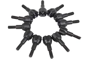ELONG OUTDOOR Lot de 6/12 pointes de flèches Broadheads - 100 g - Pointes de chasse