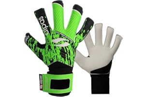 Alpas Torwarthandschuhe (Fingersave) V4 Hellgrün Gr. 3 bis 12 *NEU* (optional mit Druck)