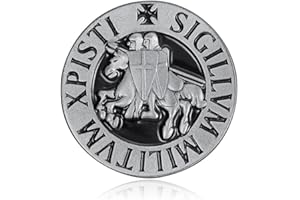 BOBIJOO Jewelry - - Pieczęć sosnowa orden der Tempritter-szpilka-srebro-antyk-25 mm Patriot