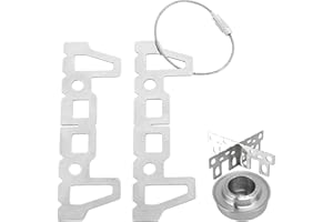 TRHDFW Trangia Ultralight Stainless Steel Cross Rack Bracket for Tent Pot Outdoor Camping Use
