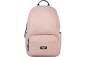 LARKSON Mochila Mujer & Hombre Rosa - No 3 - Mochilas Portatil - Escolares Jóvenes Universidad Viaje - Impermeable