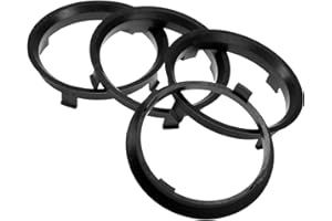 RKC 4X Zentrierringe 71,6 x 67,1 mm schwarz Felgen Ringe Made in Germany