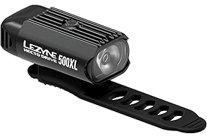 LEZYNE Hecto 500 XL - Illuminazione Bicicletta/MTB LED Ricaricabile USB Unisex, Unisex, 1-led-9F-v504, Nero, FR : Taille Unique (Taille Fabricant : t.One sizeque)
