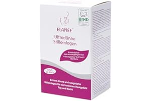 elanee 219 – 00 Ultra Fina Almohadilla de lactancia, 24 unidades), color blanco