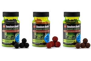 Tandem Baits Bouillettes Flottantes Pop Up pour La Pêche À La Carpe Zig Rig Chod Rig Carp Food Perfection Mini Pop-Up 12 mm 30 g