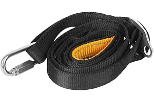 Demeras Foot Ascender Foot Loop Strap for Security with Aluminum Safety Buckle for Climb Mountains Tree Climbing