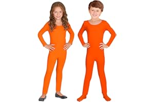Widmann - Kinderkostüm Body, lange Ärmel und Beine, elastisches Material, Overall, Karneval, Mottoparty
