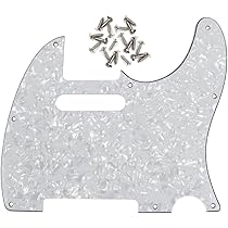 Musiclily Pro 54mm Moderne Telecaster Brug 6 Barrel Messing Zadels voor Tele stijl Elektrische Gitaar, Chroom