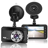 ORSKEY Dash Cam 1080P Full HD Car Camera DVR Dashboard Camera Video Recorder In Car Camera Dashcam for Cars 170 Wide Angle WD