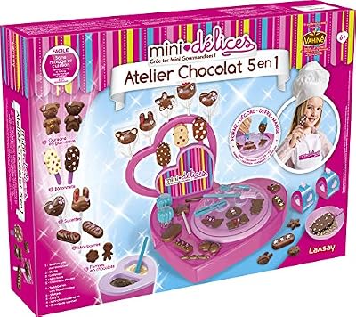 Lansay- Mini délices Mon Super Atelier Chocolat 5 en 1- 17903-