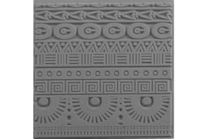 Cernit Placa de Textura, Gris, Talla única