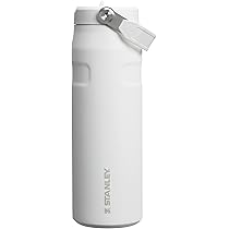 Stanley 1913 Flip Straw 2.0 Waterfles Met Rietje 0.47L - 8 Uur Koud - 40 Uur Koud Met Ijs - Roestvrijstalen Drinkfles - BPA Vrij - Lekvrij - Vaatwasserbestendig - Black 2.0