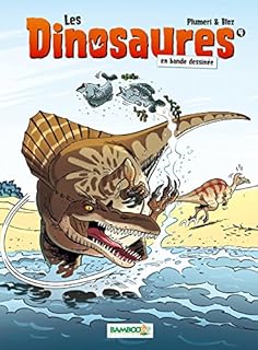 jaquette livre Les Dinosaures en BD - tome 4