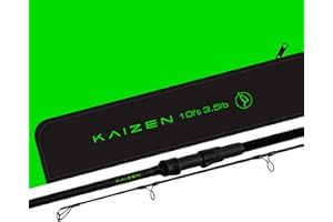 Korda Kaizen Green Karpfenangelruten – Große Auswahl an Größen und Leistungsoptionen, hohe Leistung, Weitwurf, Budget-Friendly